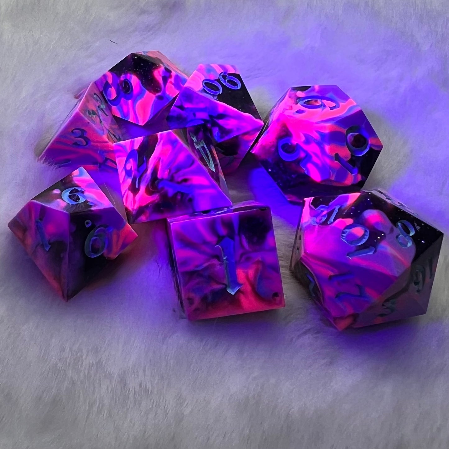 Disco Era V2 Resin Dice Set