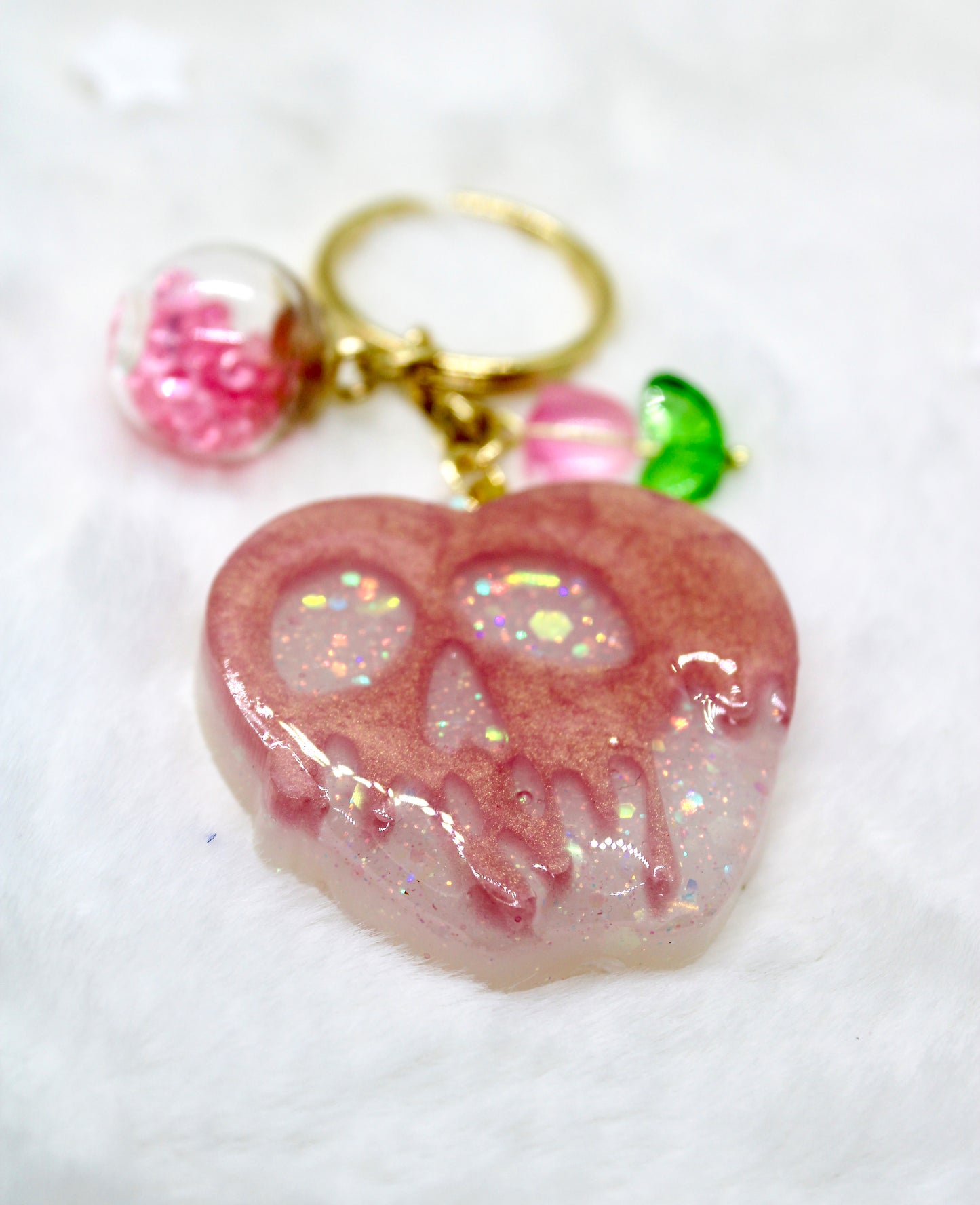 Poison Apple Keychain