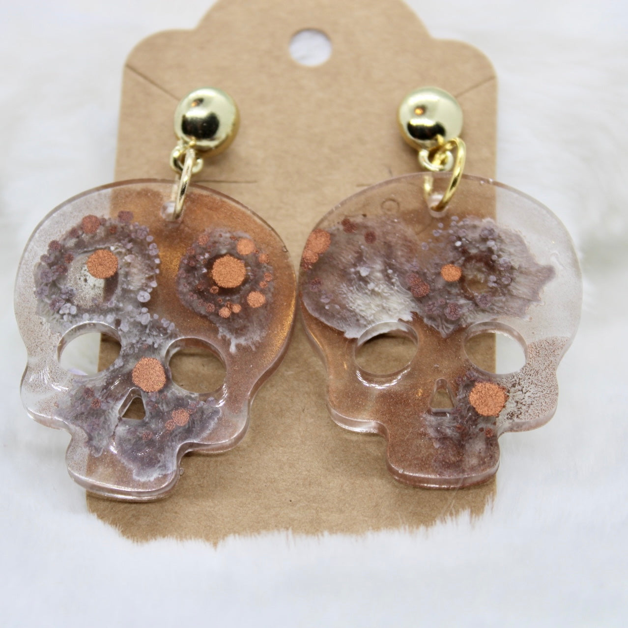 Large Skull Earrings