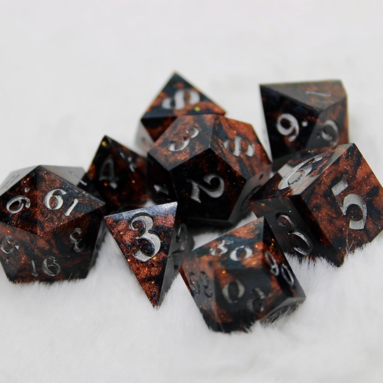 Viking Valor Resin Dice Set