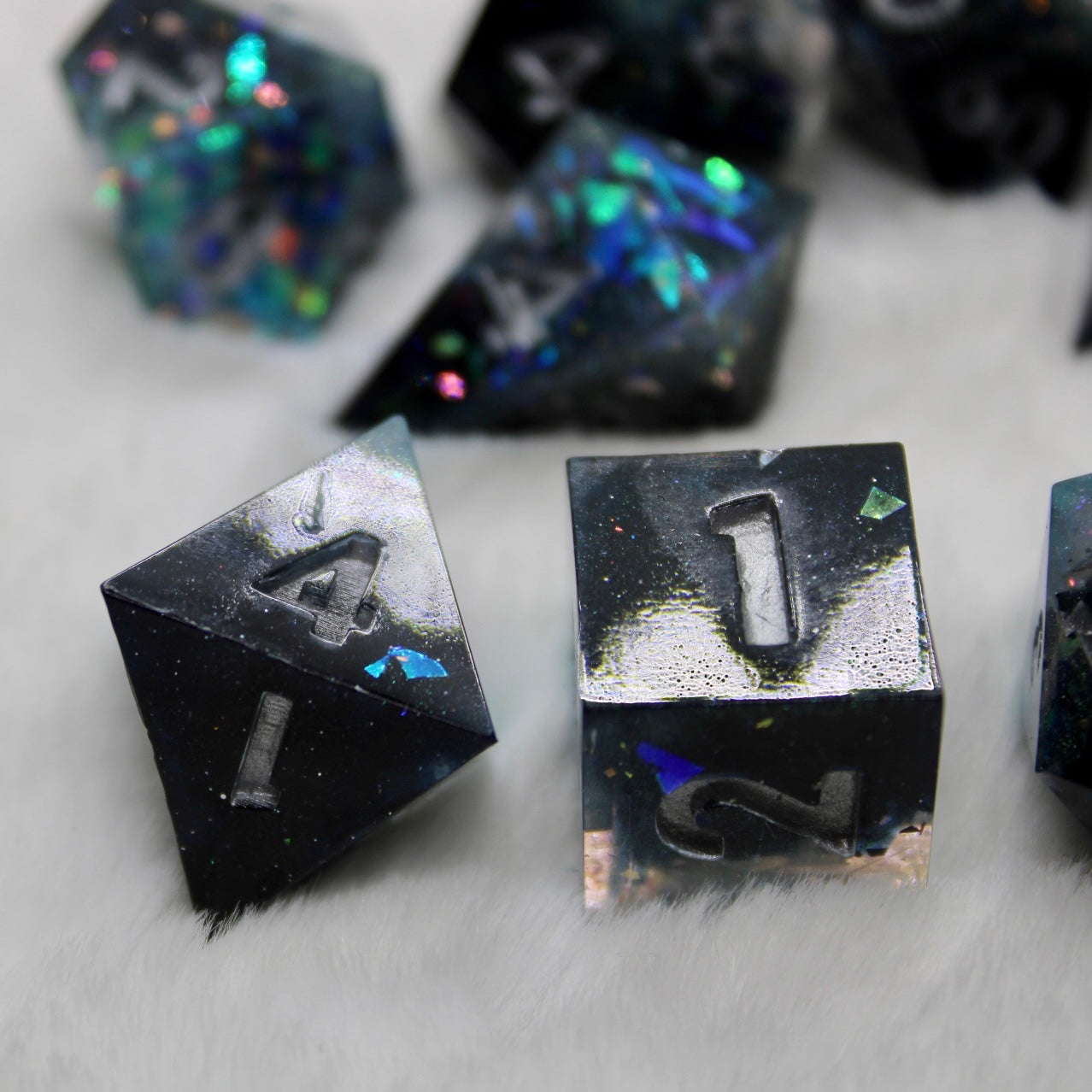 Constellation Resin Dice Set