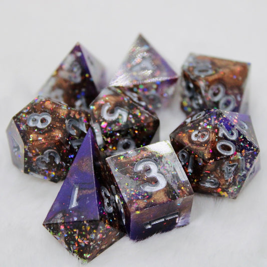 Cosmos Resin Dice Set