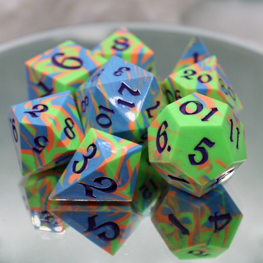 Mystery Van Resin Dice Set