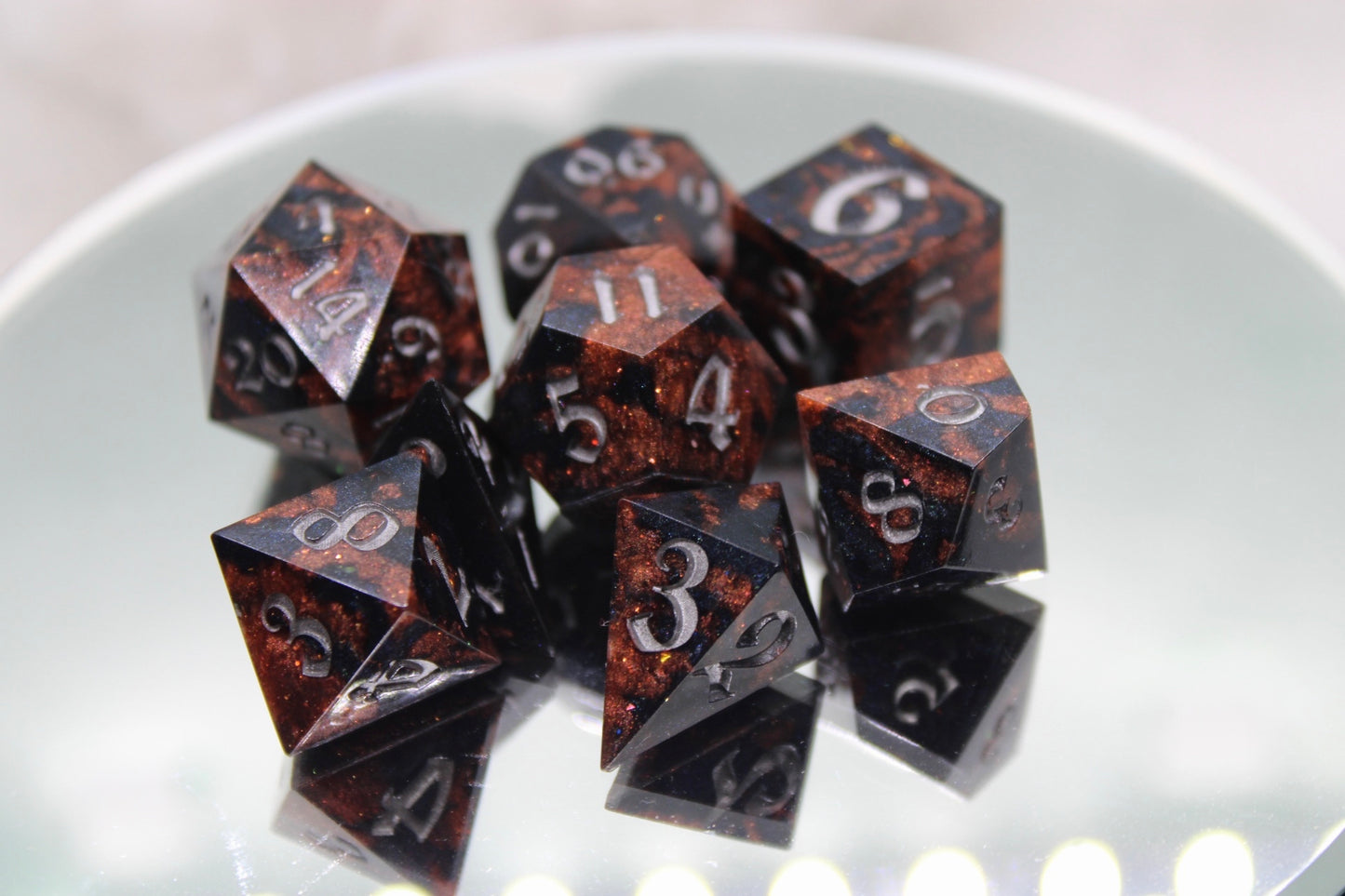 Viking Valor Resin Dice Set