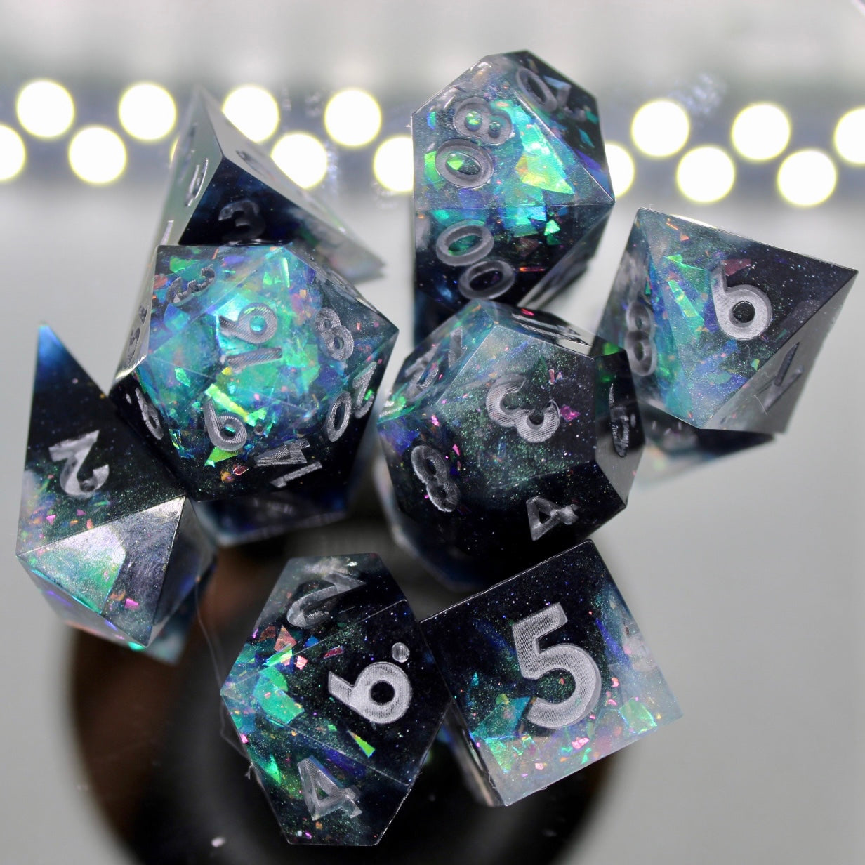 Constellation Resin Dice Set