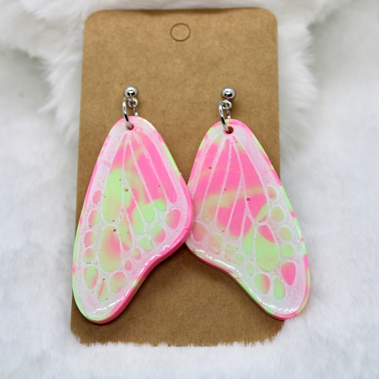 Butterfly Wing Style Earrings