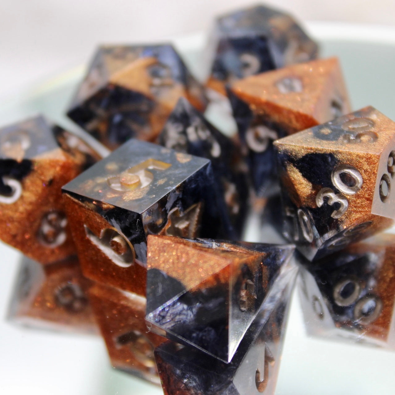 Nordic Ruines Resin Dice Set