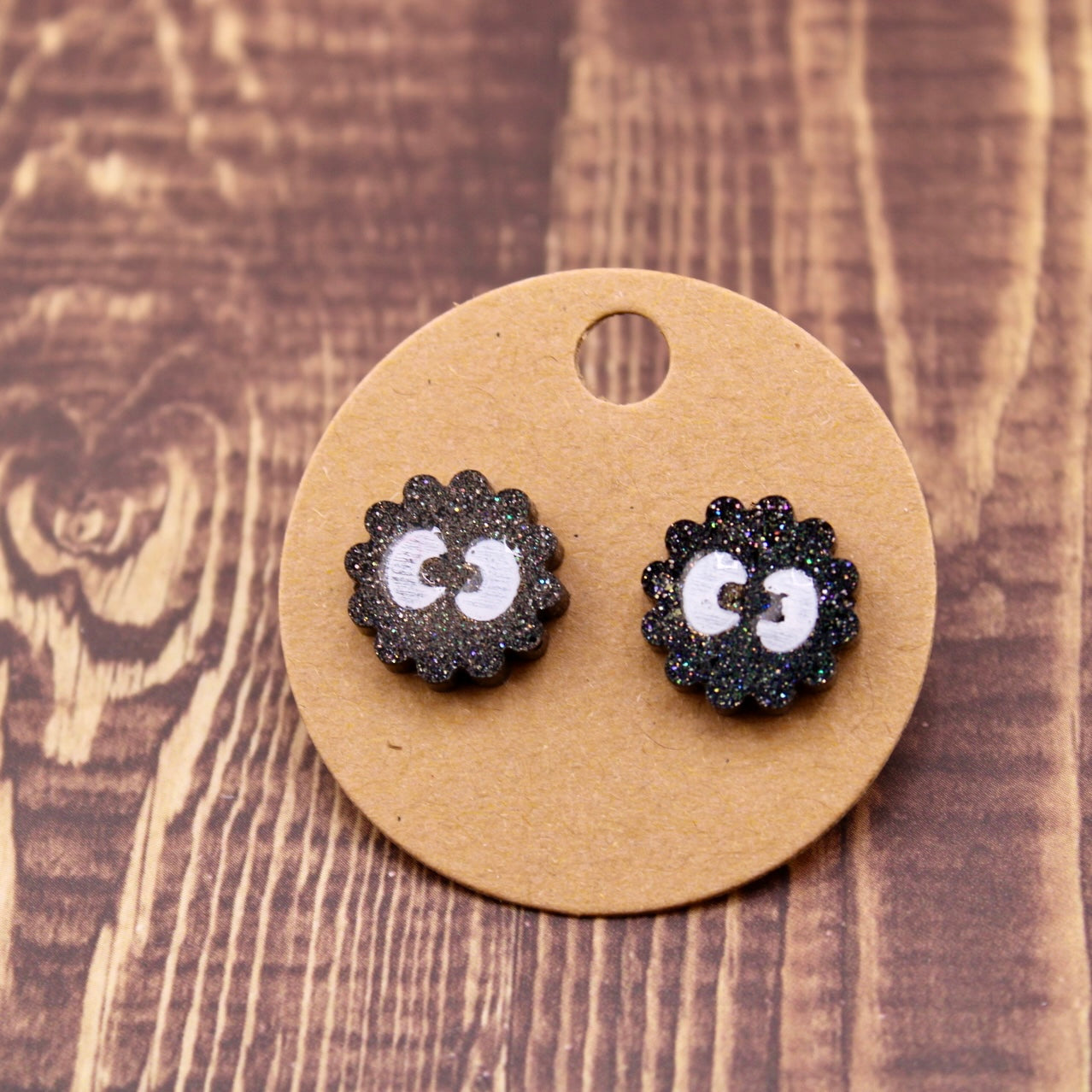 Soot Dust Bunnies Studs