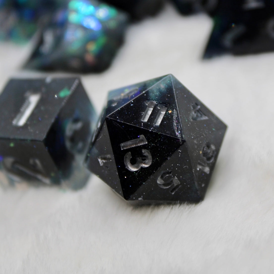 Constellation Resin Dice Set