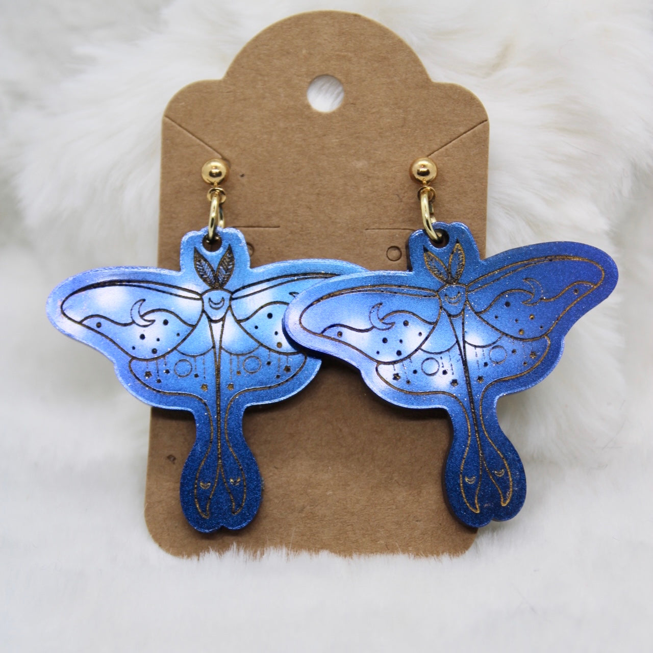 Luna Moth Earrings