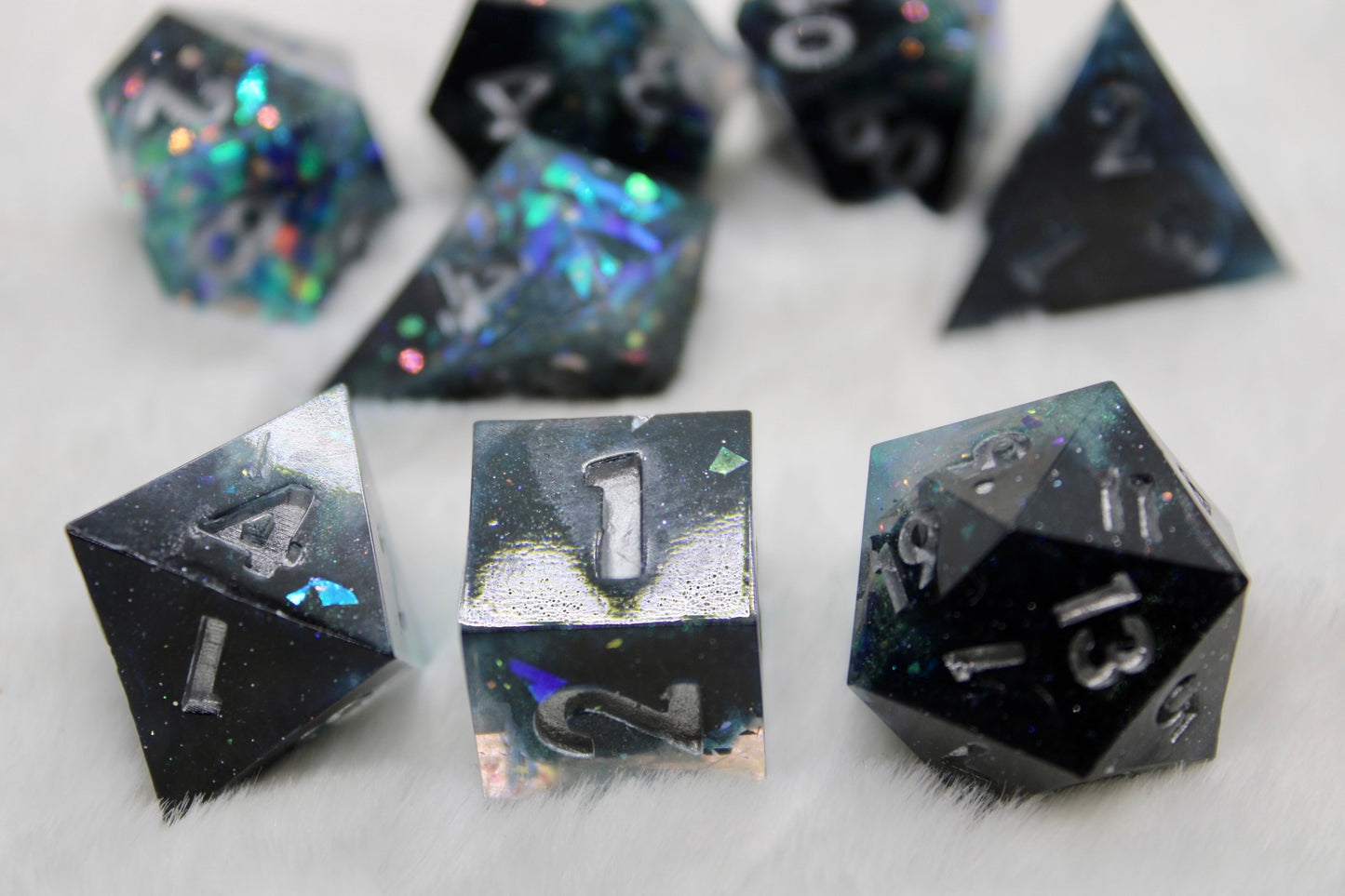 Constellation Resin Dice Set