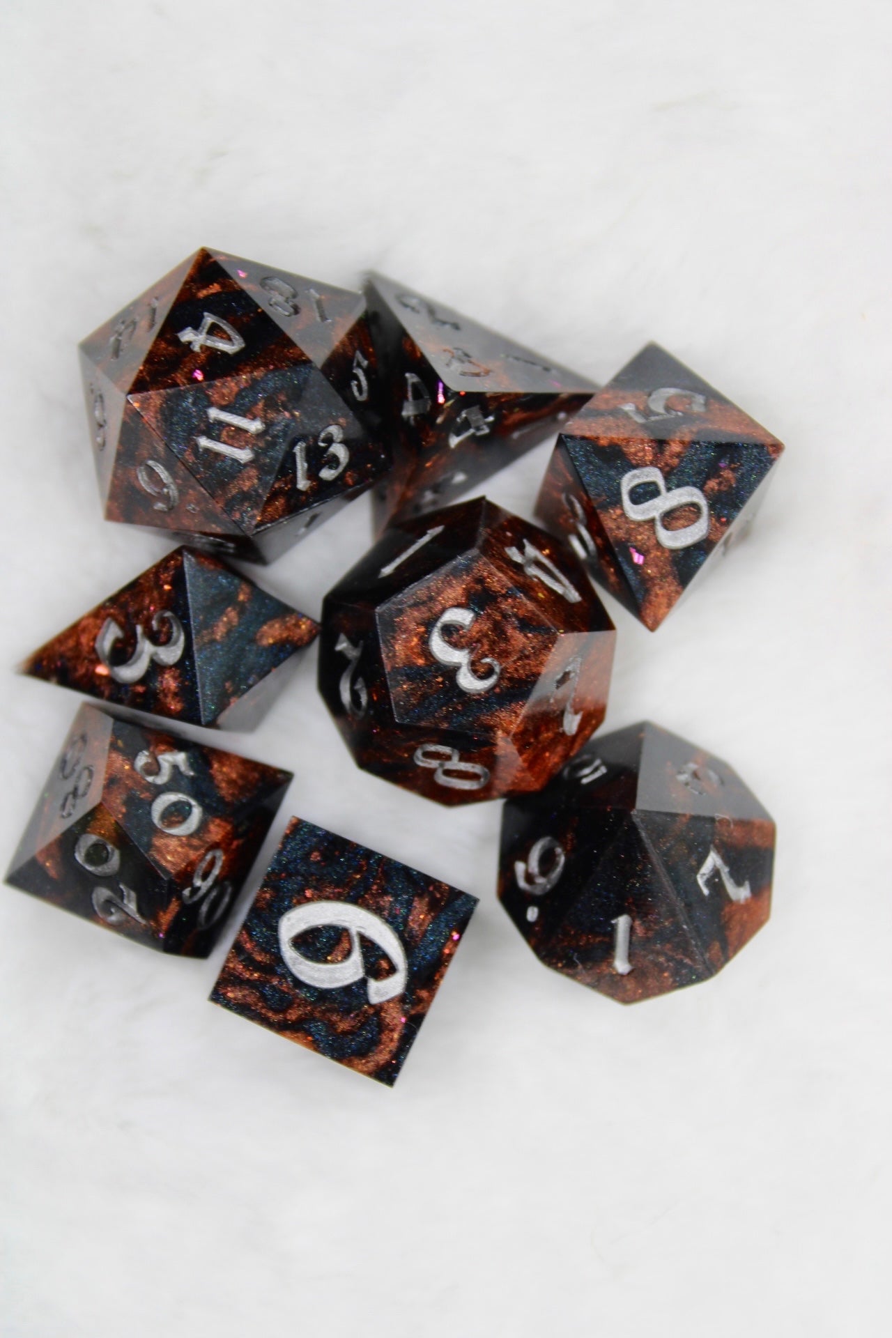 Viking Valor Resin Dice Set