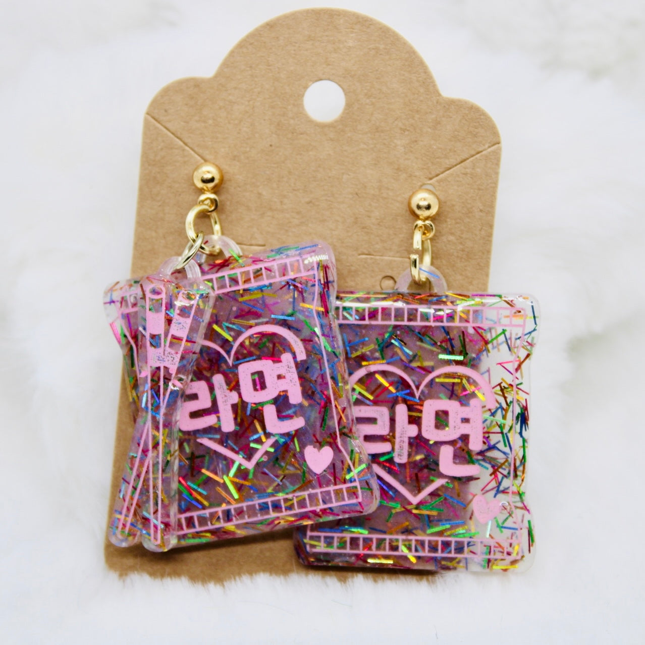 Korean Snack Dangle Earrings