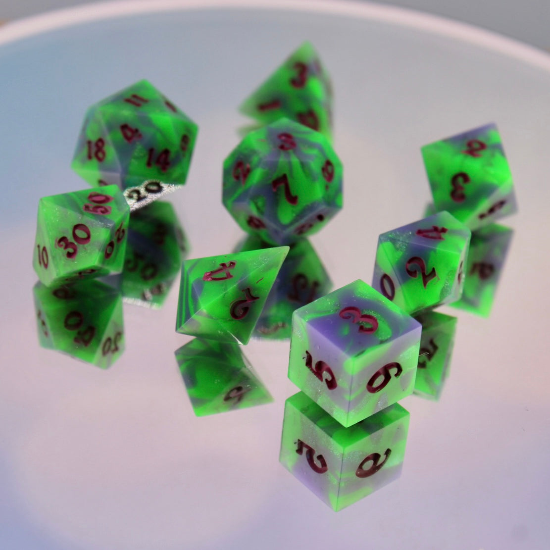 Mini UV and Thermal Reactive Dice Set