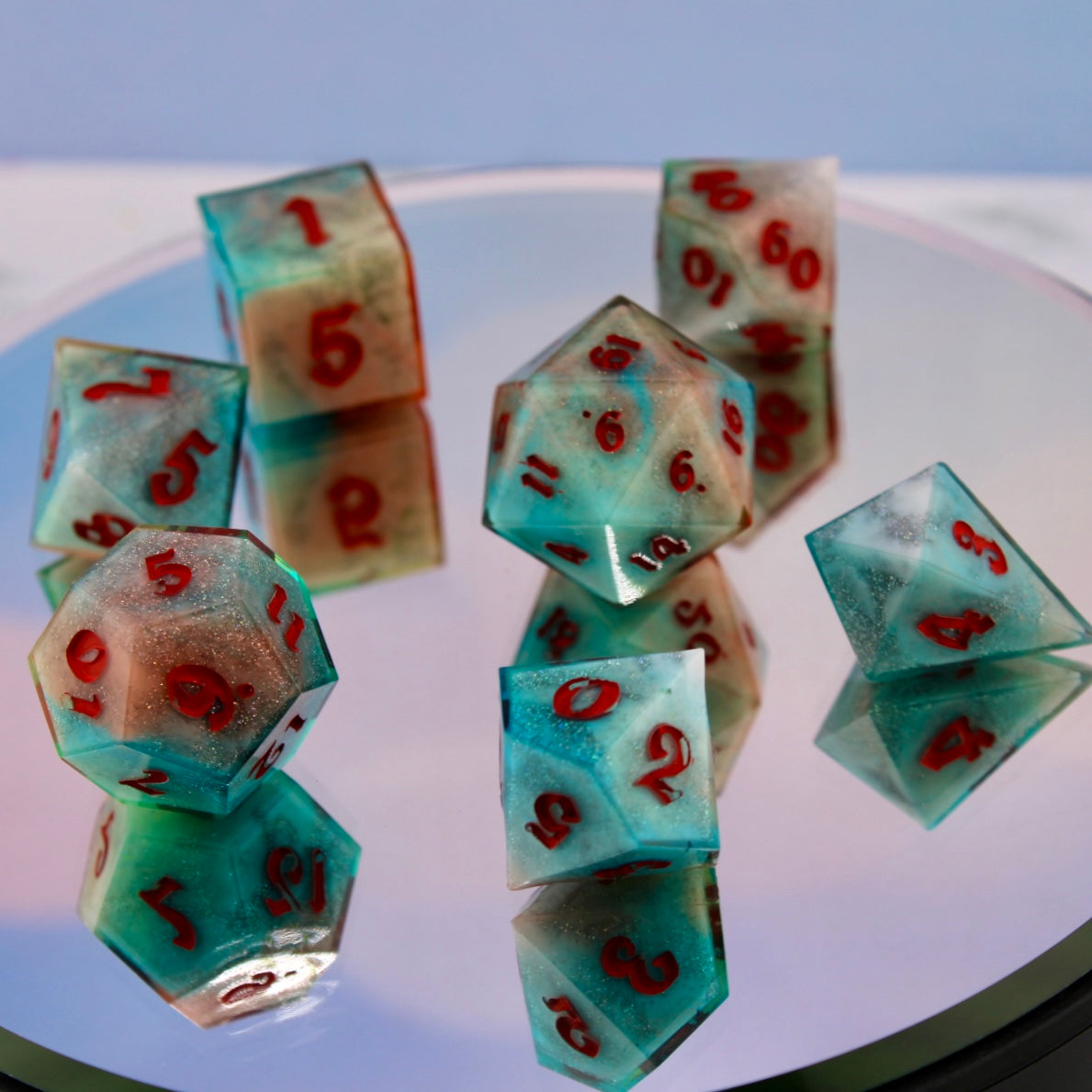 RBY Nostalgia Resin Dice Set