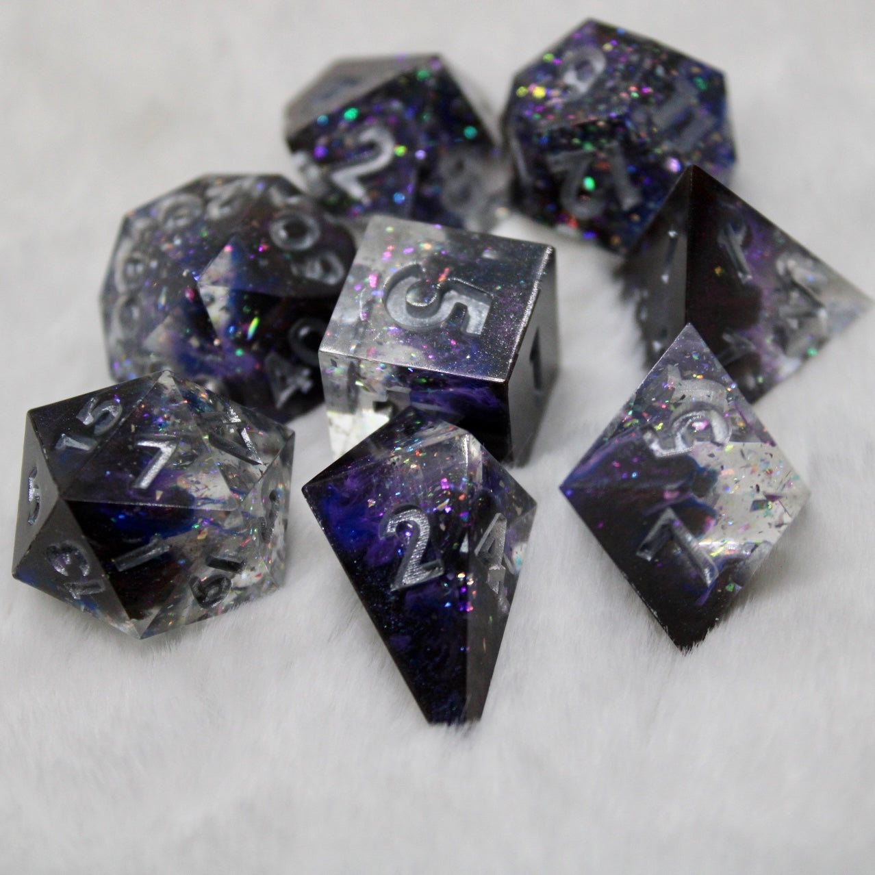 Nebula Resin Dice Set