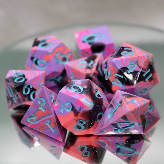 Disco Era V2 Resin Dice Set