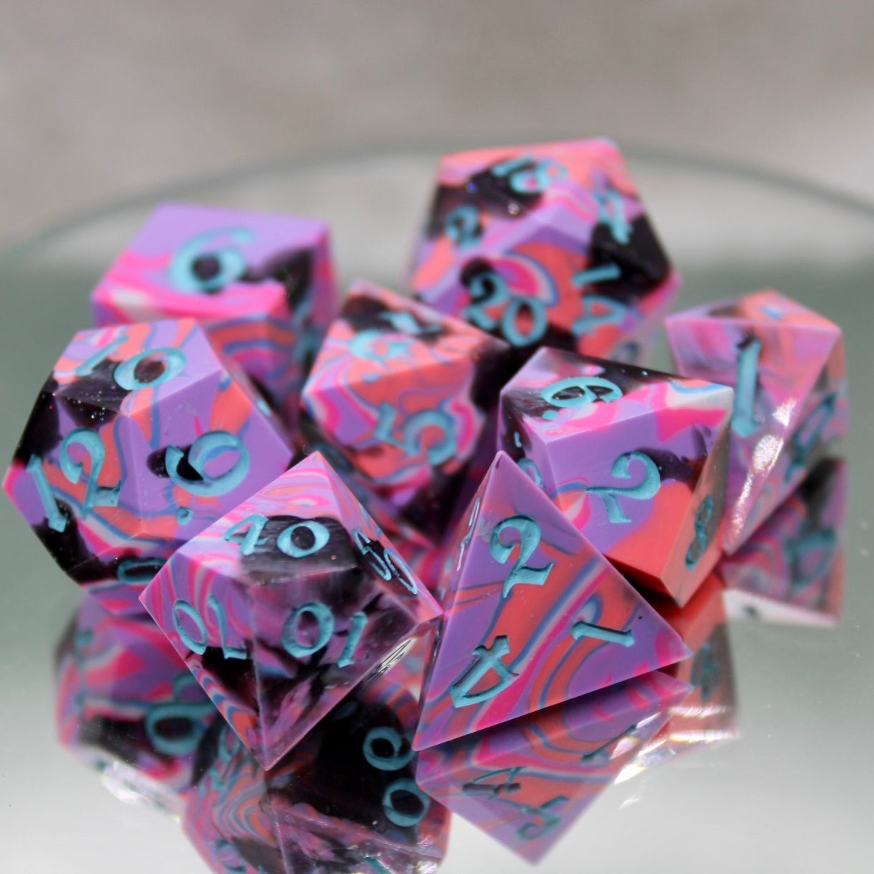 Disco Era V2 Resin Dice Set