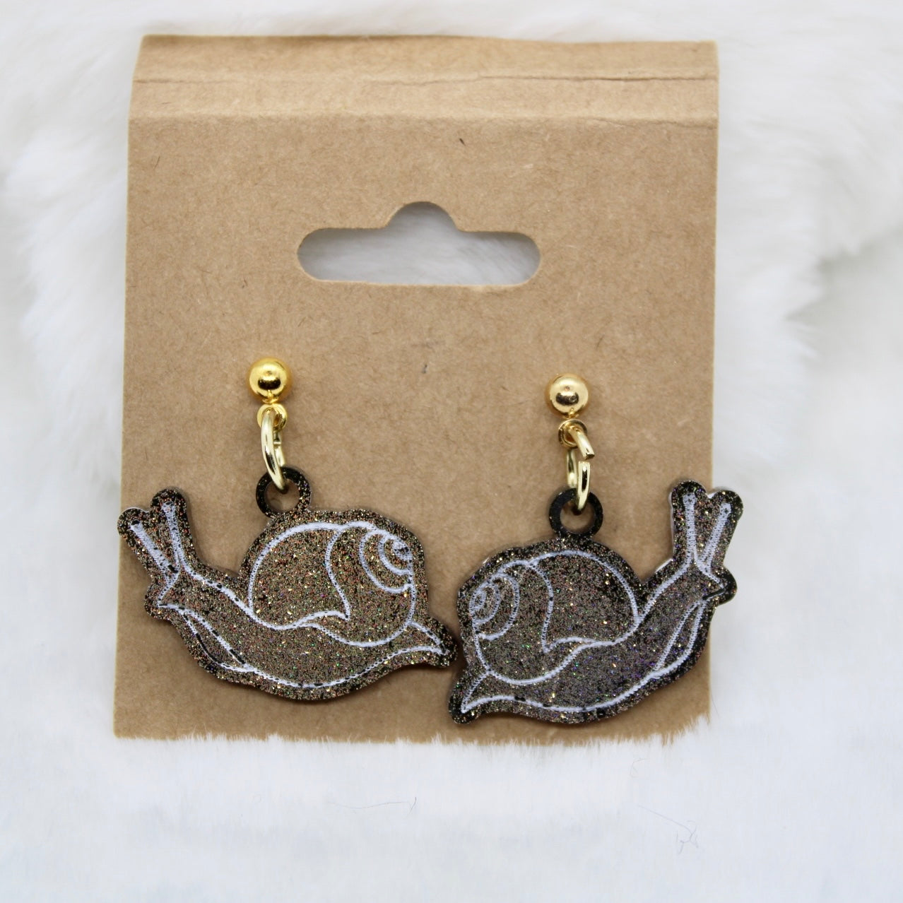 Snail Dangle Earrings