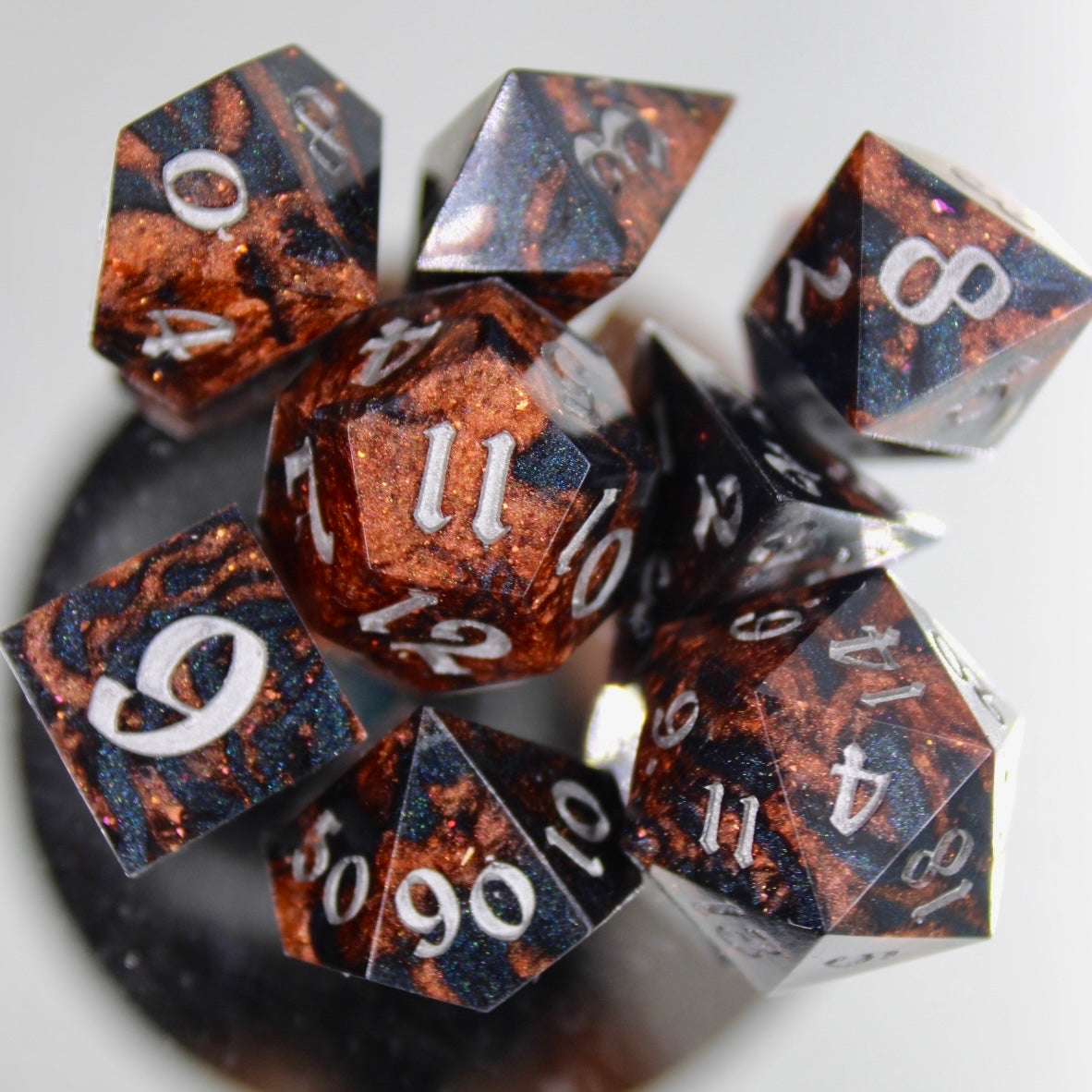 Viking Valor Resin Dice Set