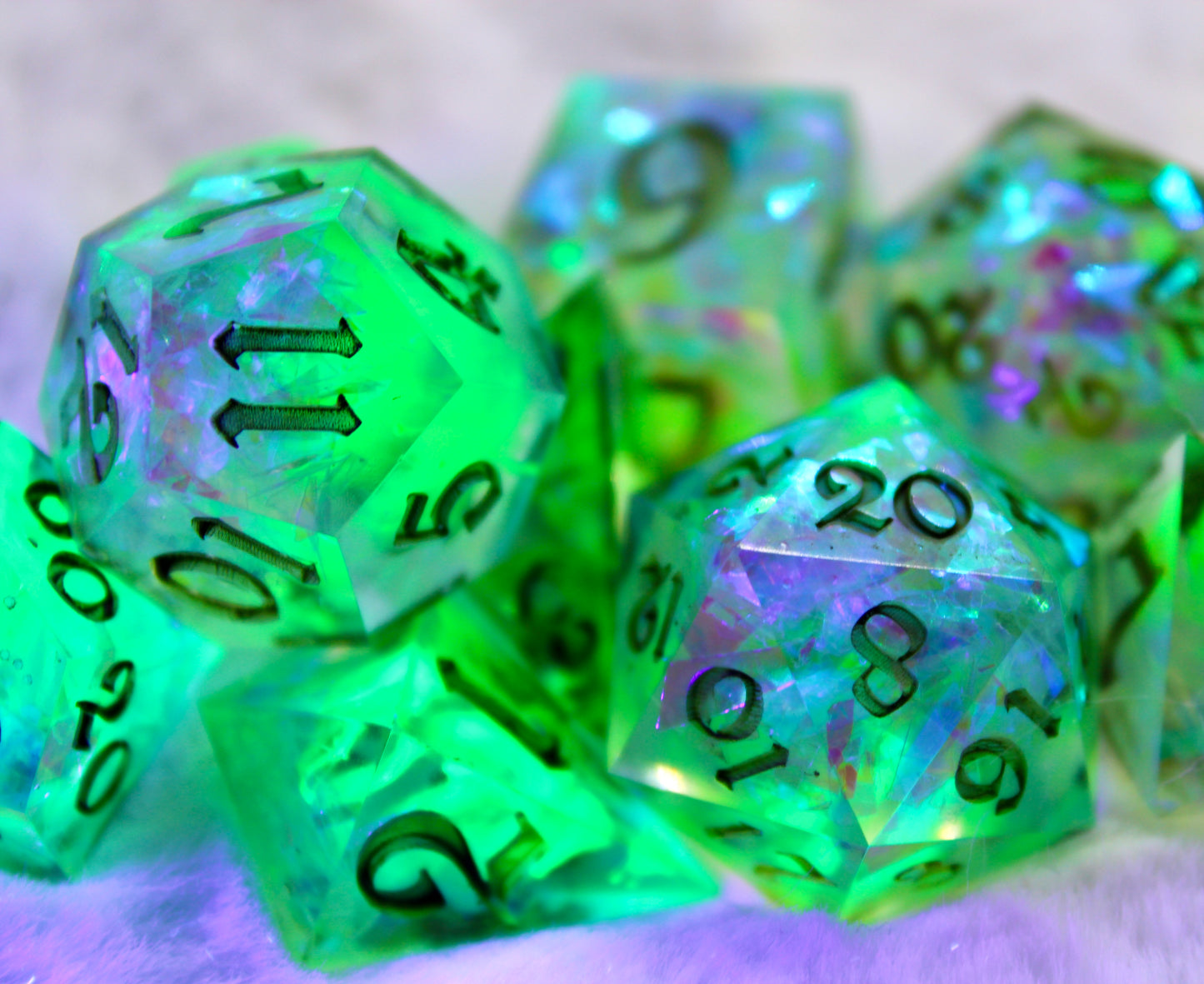 Nuclear Dice Set