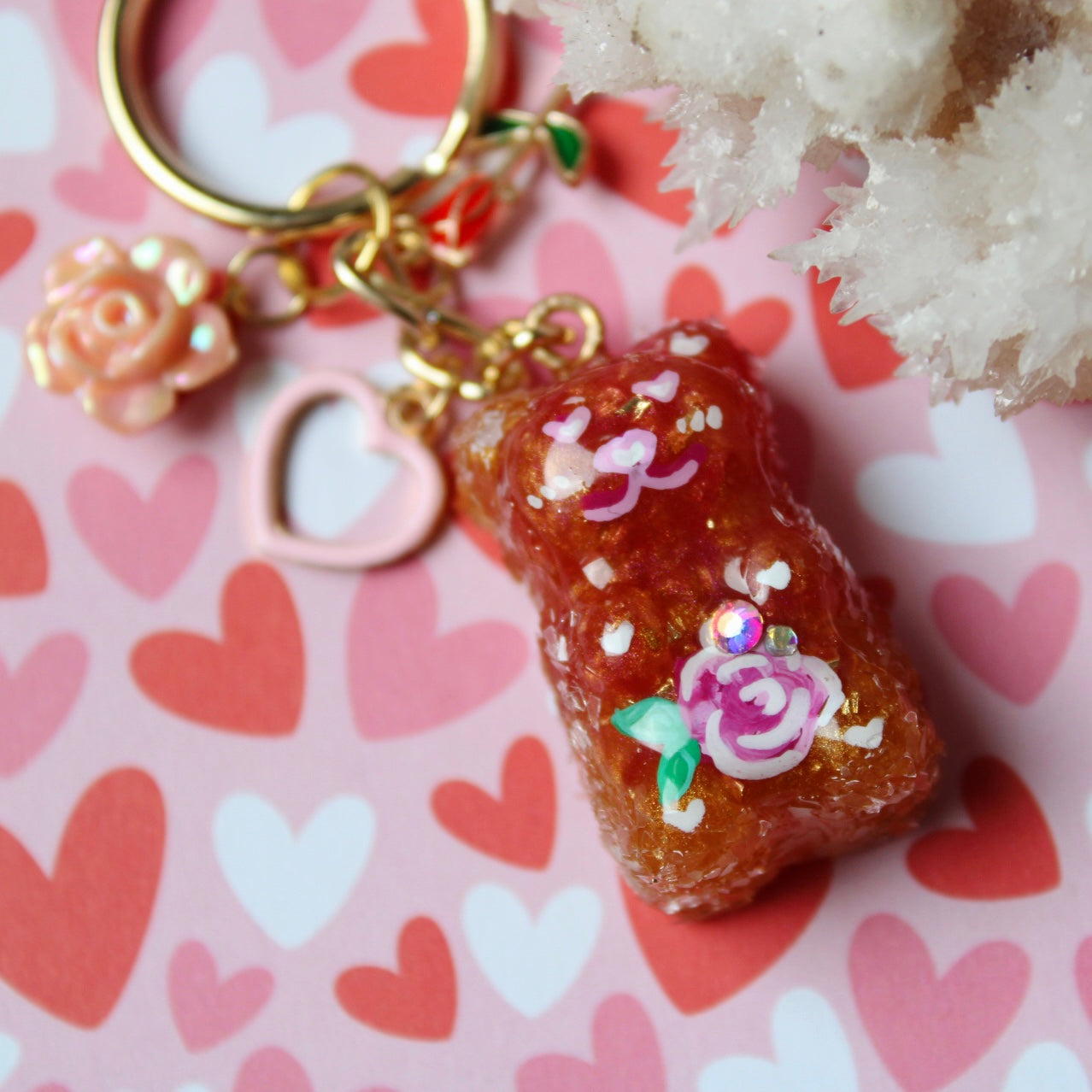 Valentine’s Day Teddy Bear Charm