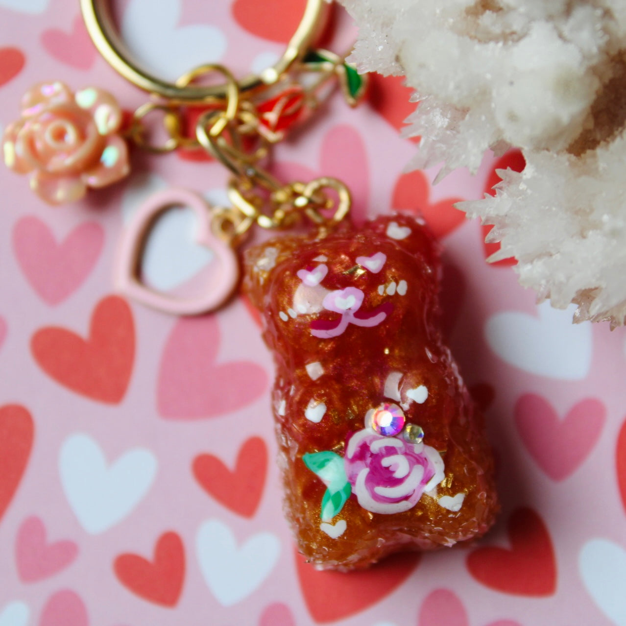 Valentine’s Day Teddy Bear Charm