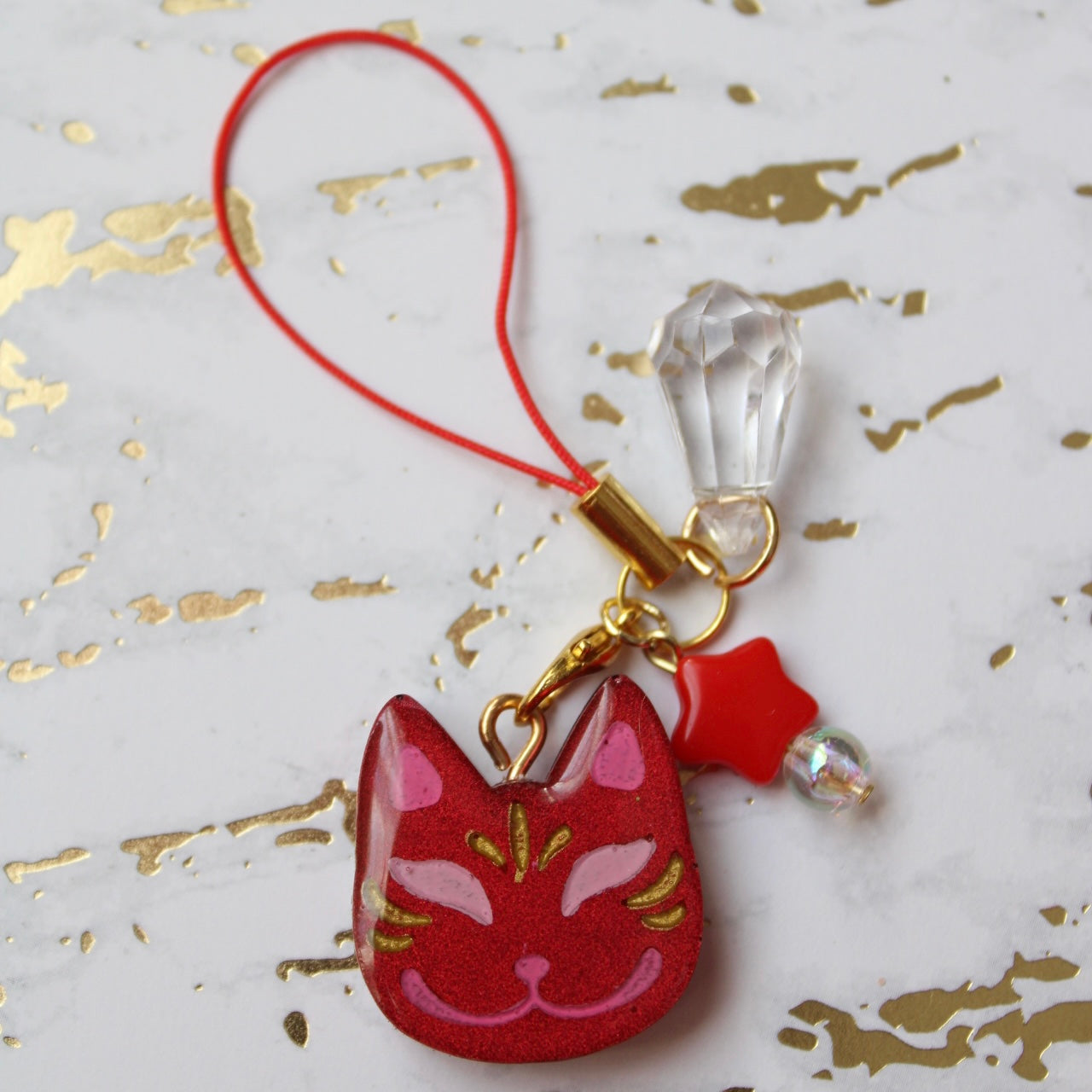 Kitsune Kitty Charms