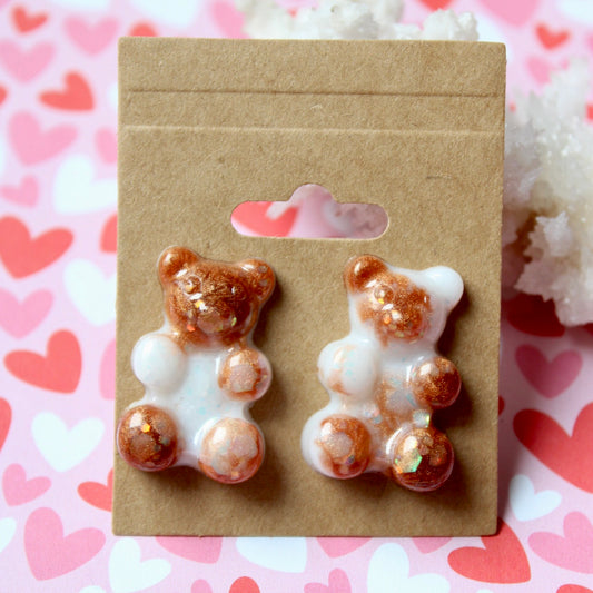 Teddy Bear Earrings